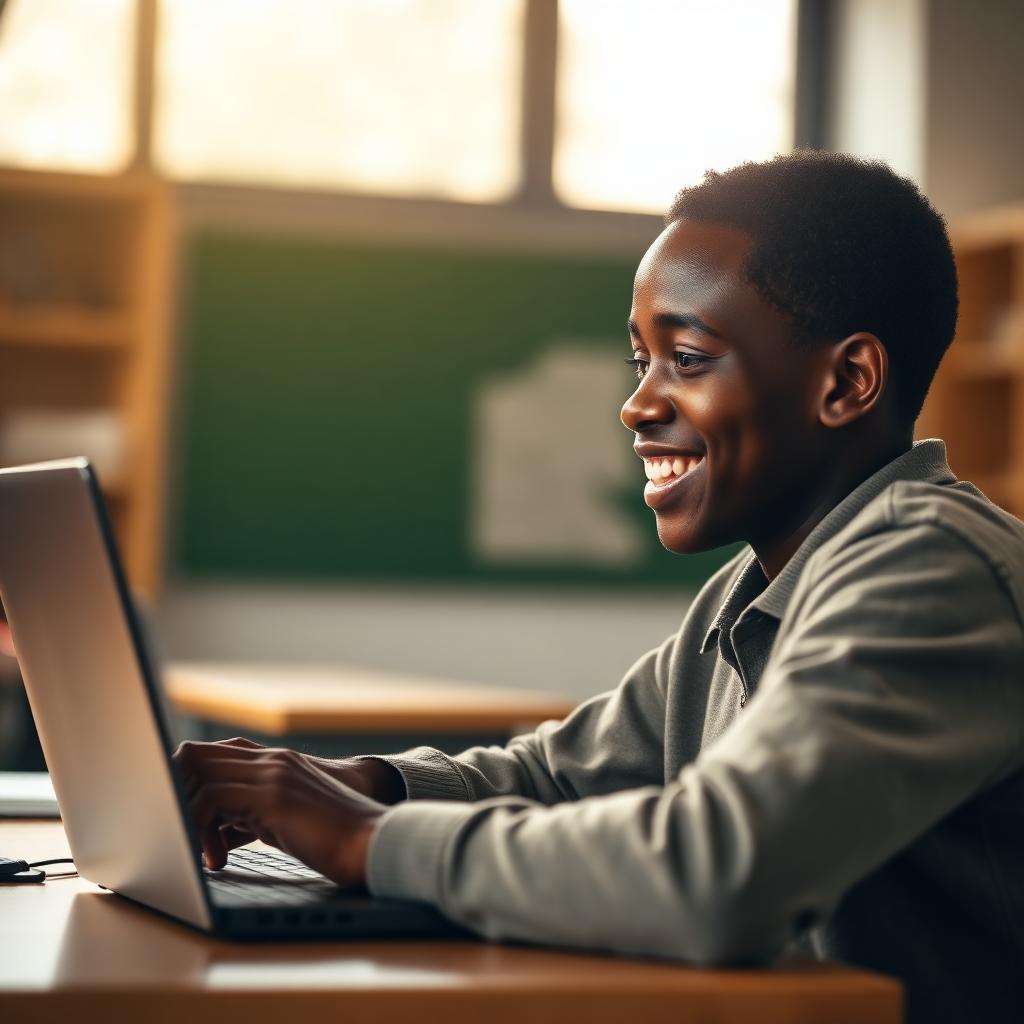 Student learning online with a Sabiecole tutor